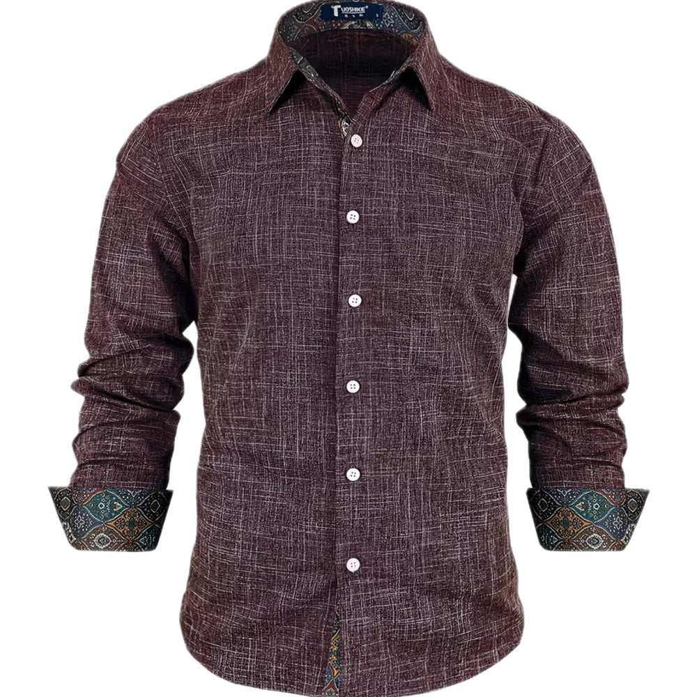 Callum Reese Long-Sleeve Shirt - Olive - view 1