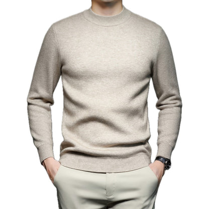 Callum Reid High-Neck Sweater - Beige - view 1