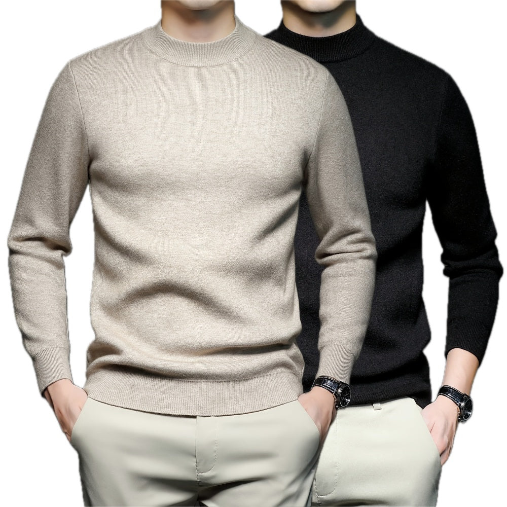 Callum Reid High-Neck Sweater - Beige - view 2