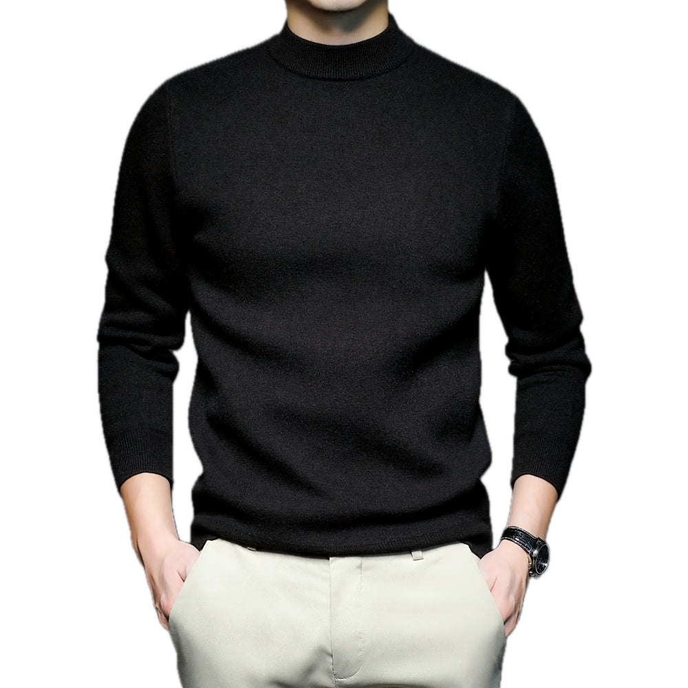 Callum Reid High-Neck Sweater - Black - view 1