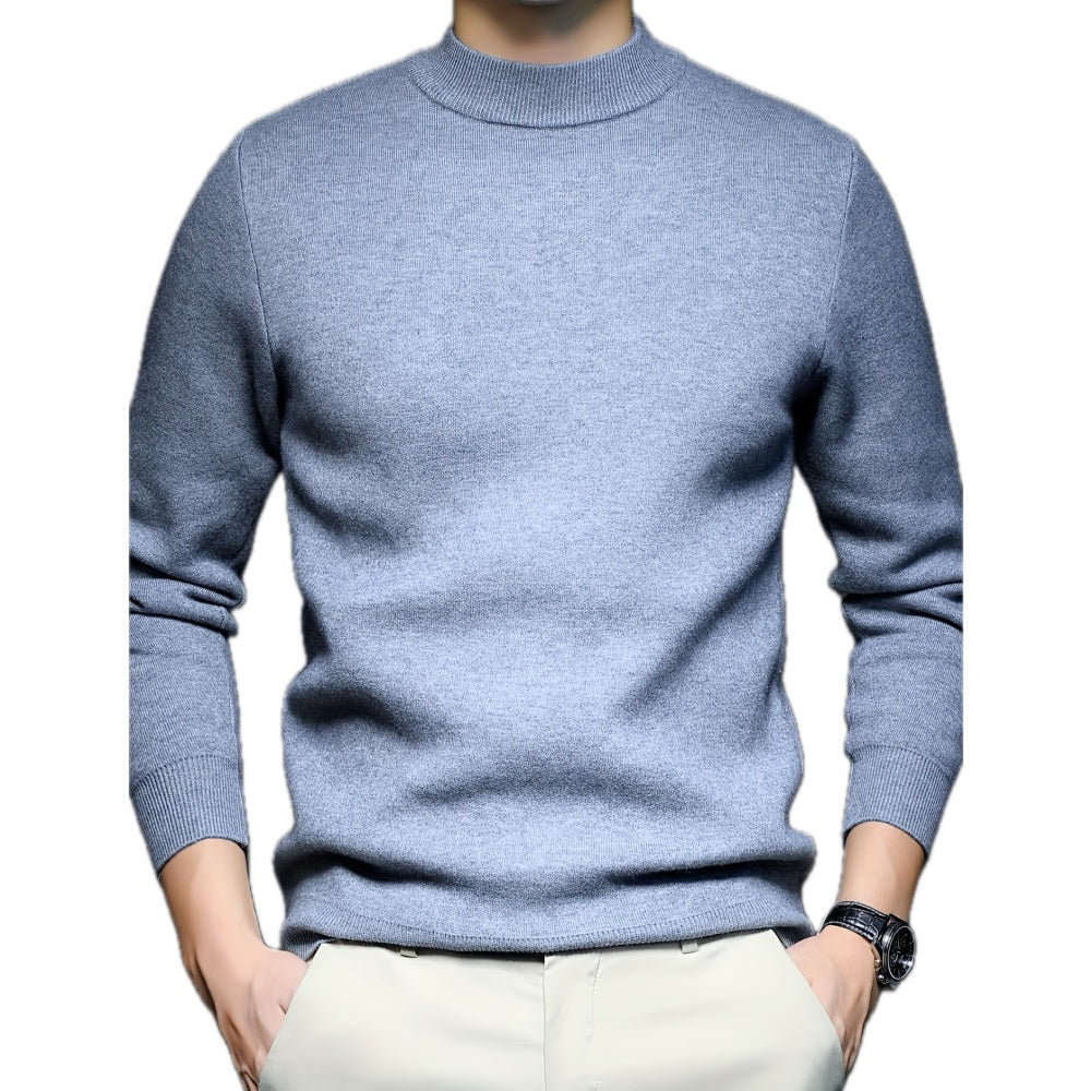 Callum Reid High-Neck Sweater - Sea Polish - view 1