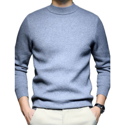 Callum Reid High-Neck Sweater - Sea Polish - view 1