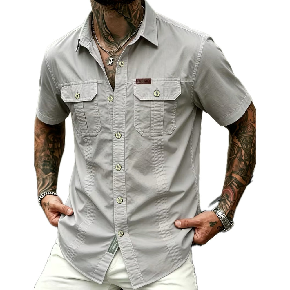 Carter Julian Everyday Shirt - Cream - view 1