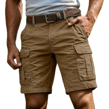 Casper Ewan Cargo Shorts - Khaki - view 1