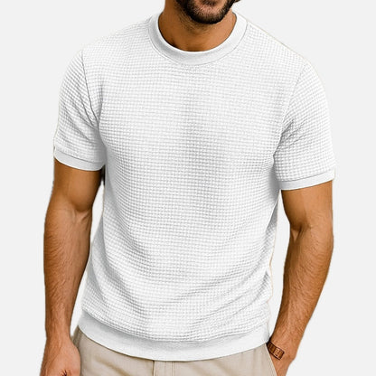 Caspian Reed Color-Block Tee - White - view 1