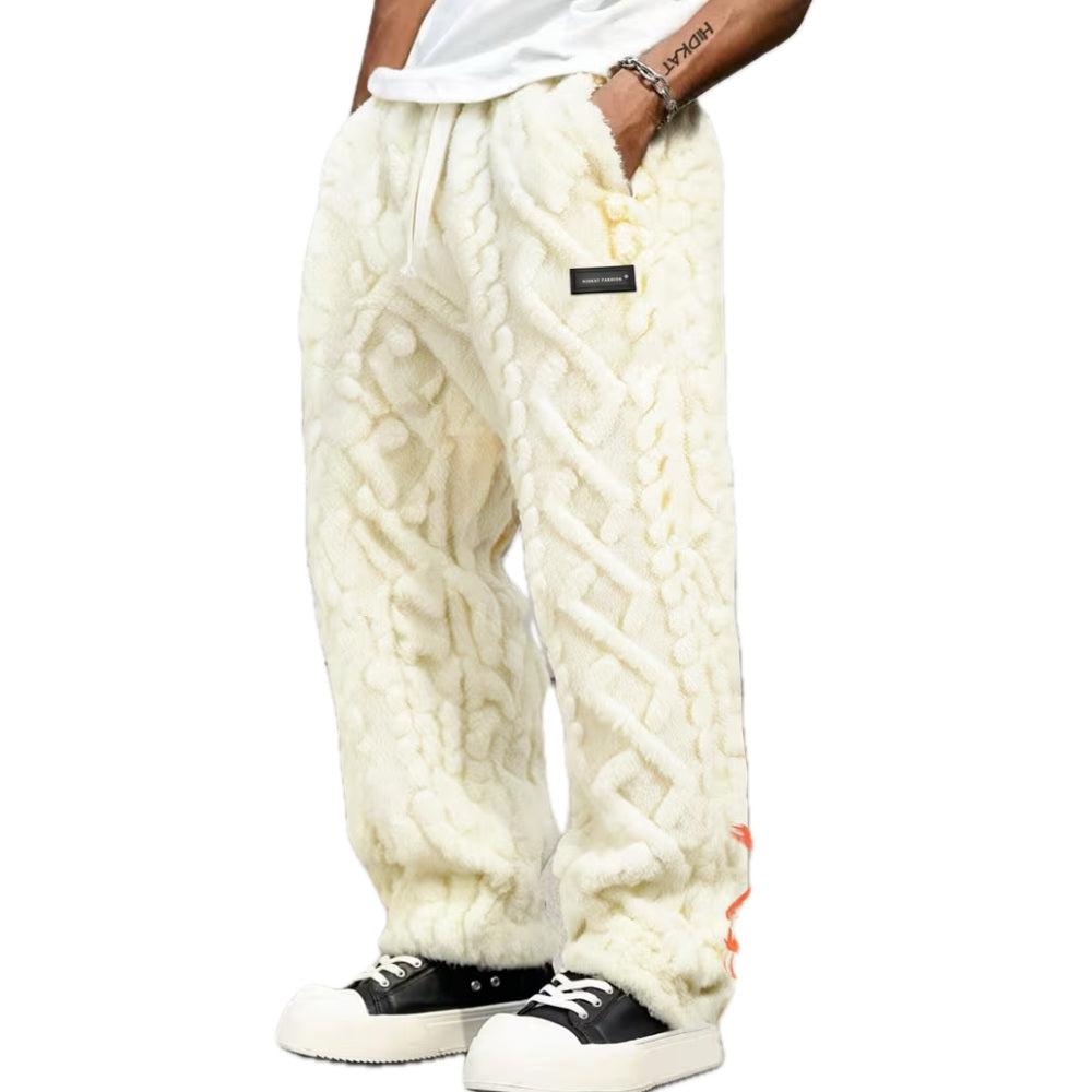 Cedric Alan Rhys Trousers - Cream - view 1