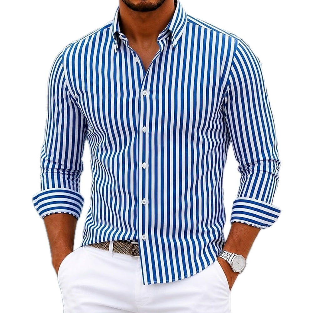 Corbin Lewis Anton Shirt - Blue - view 1