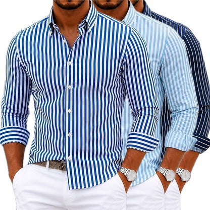 Corbin Lewis Anton Shirt - Blue - view 2