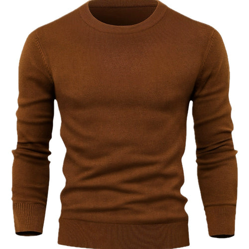 Cormac Flynn Crew-Neck Sweater - Brown - view 1