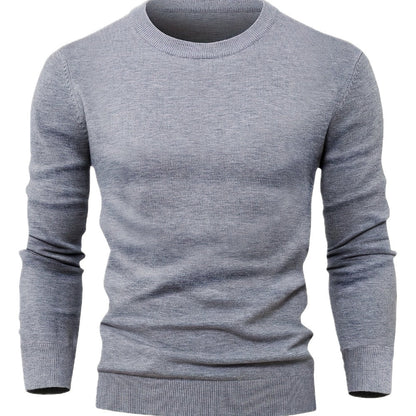Cormac Flynn Crew-Neck Sweater - Flecking Gray - view 1