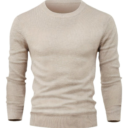 Cormac Flynn Crew-Neck Sweater - Khaki - view 1