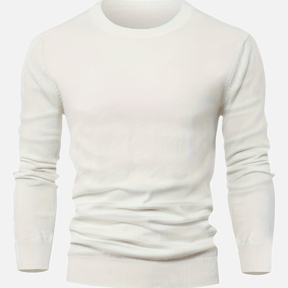 Cormac Flynn Crew-Neck Sweater - White - view 1