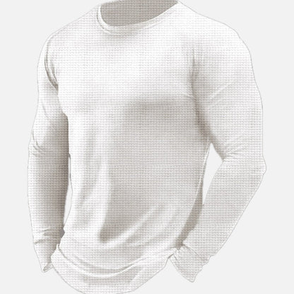 Cormac Hayes Waffle Tee - White - view 1