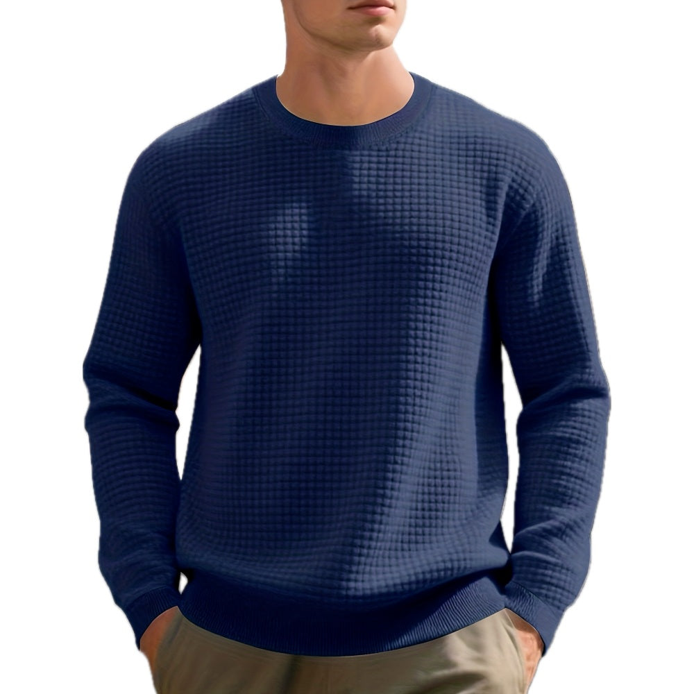 Damian Cole Crew-Neck Sweatshirt - Navy - view 1