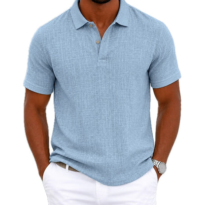 Damon Ellis Classic Polo - Blue - view 1