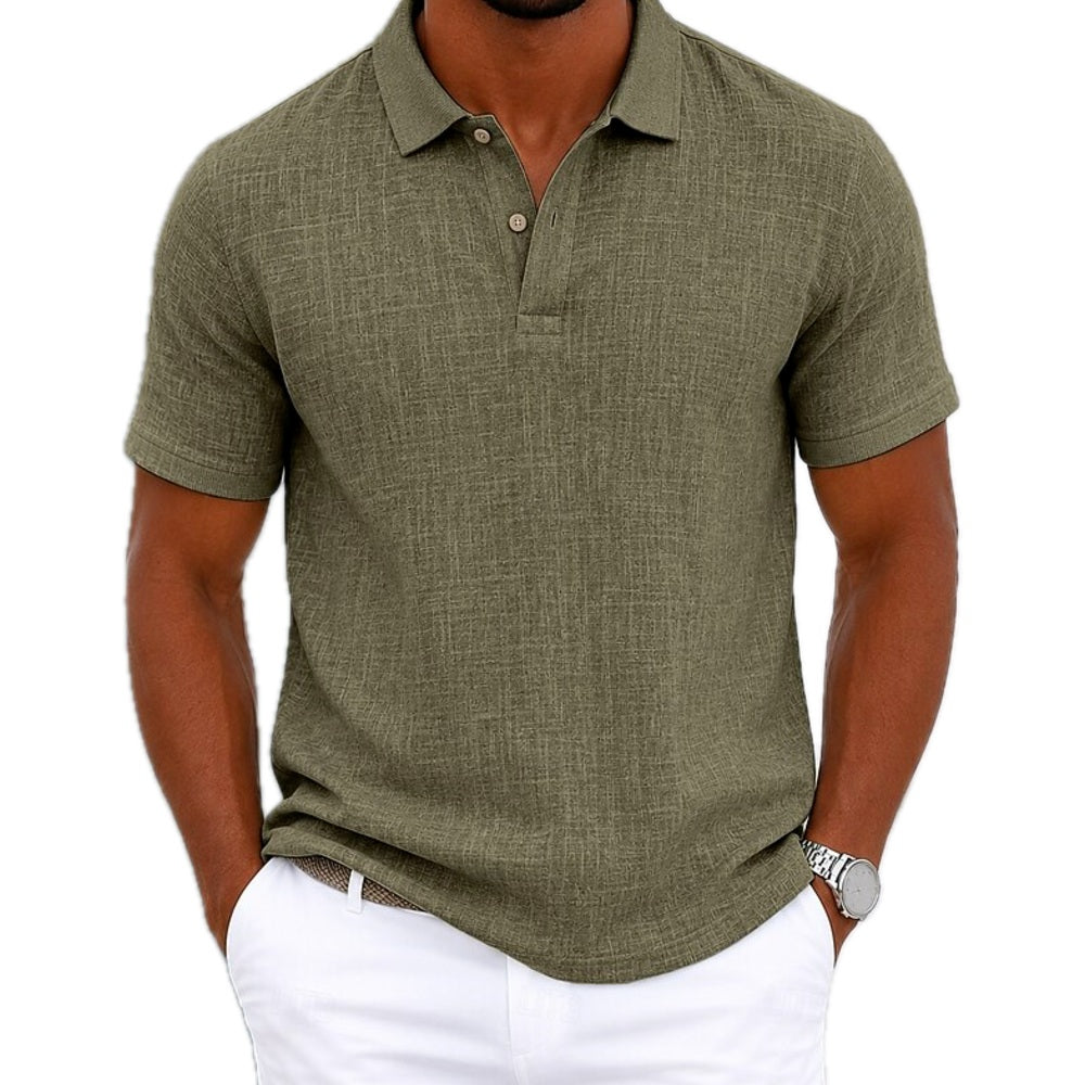 Damon Ellis Classic Polo - Olive - view 1