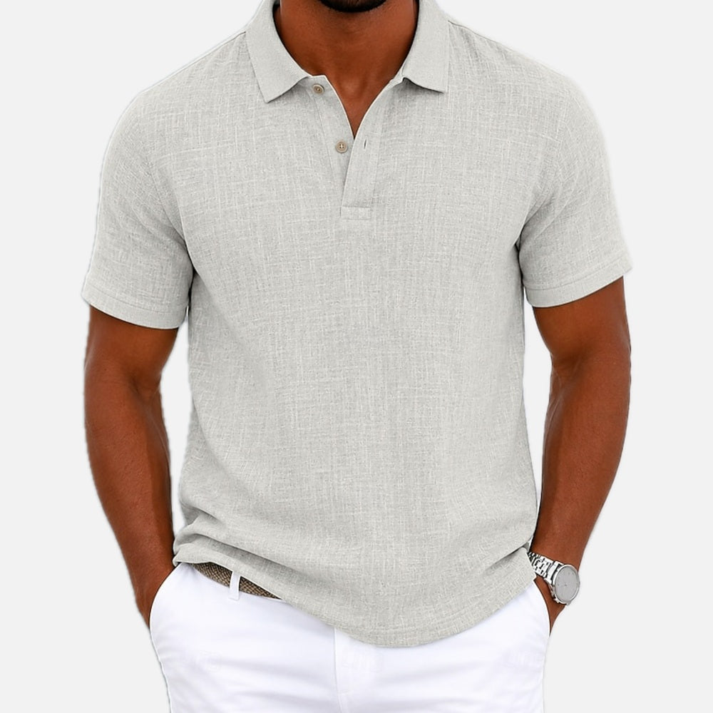 Damon Ellis Classic Polo - White - view 1