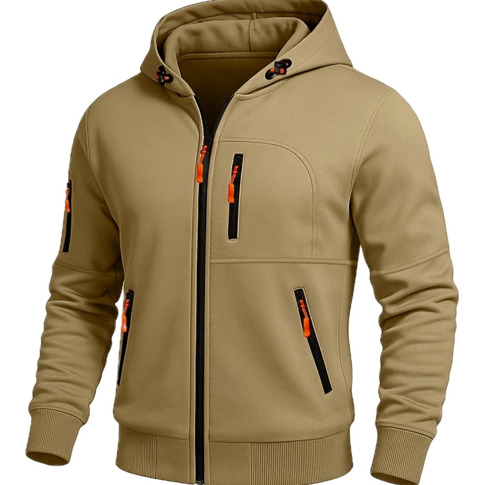 Damon Hayes Tactical Hoodie - Khaki - view 1