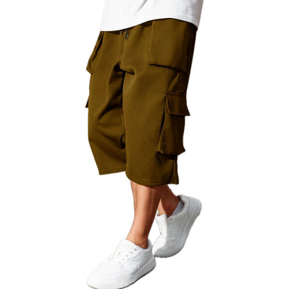Damon Wells Cargo Capris - Brown - view 1