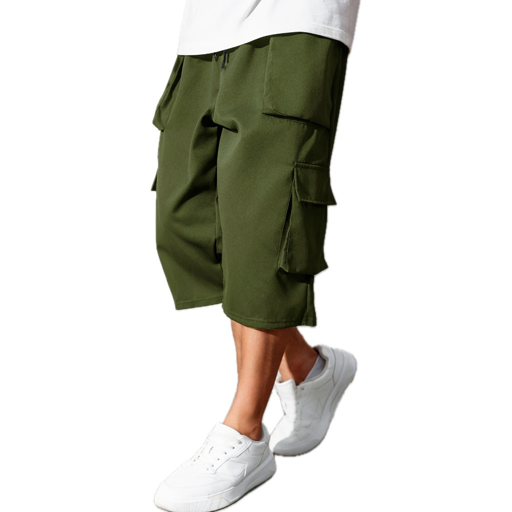 Damon Wells Cargo Capris - Green - view 1