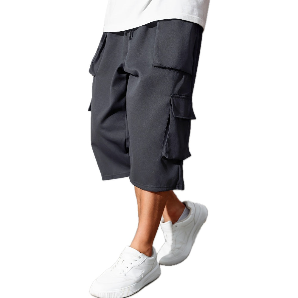Damon Wells Cargo Capris - Grey - view 1