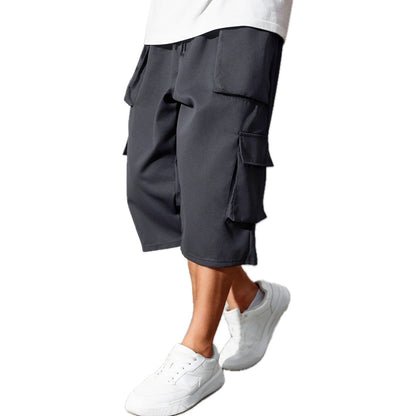 Damon Wells Cargo Capris - Grey - view 1