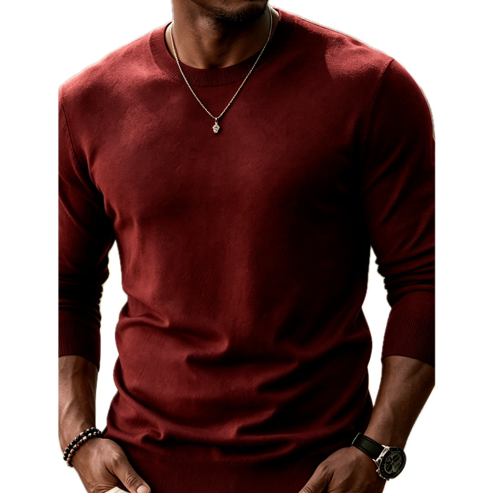 Darius Flynn Crew-Neck Sweater - Red - view 1
