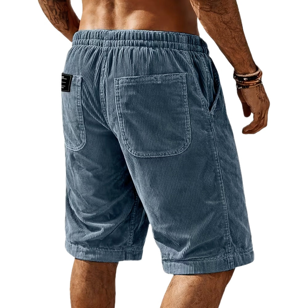Declan Rhys Everett Shorts - Blue - view 1