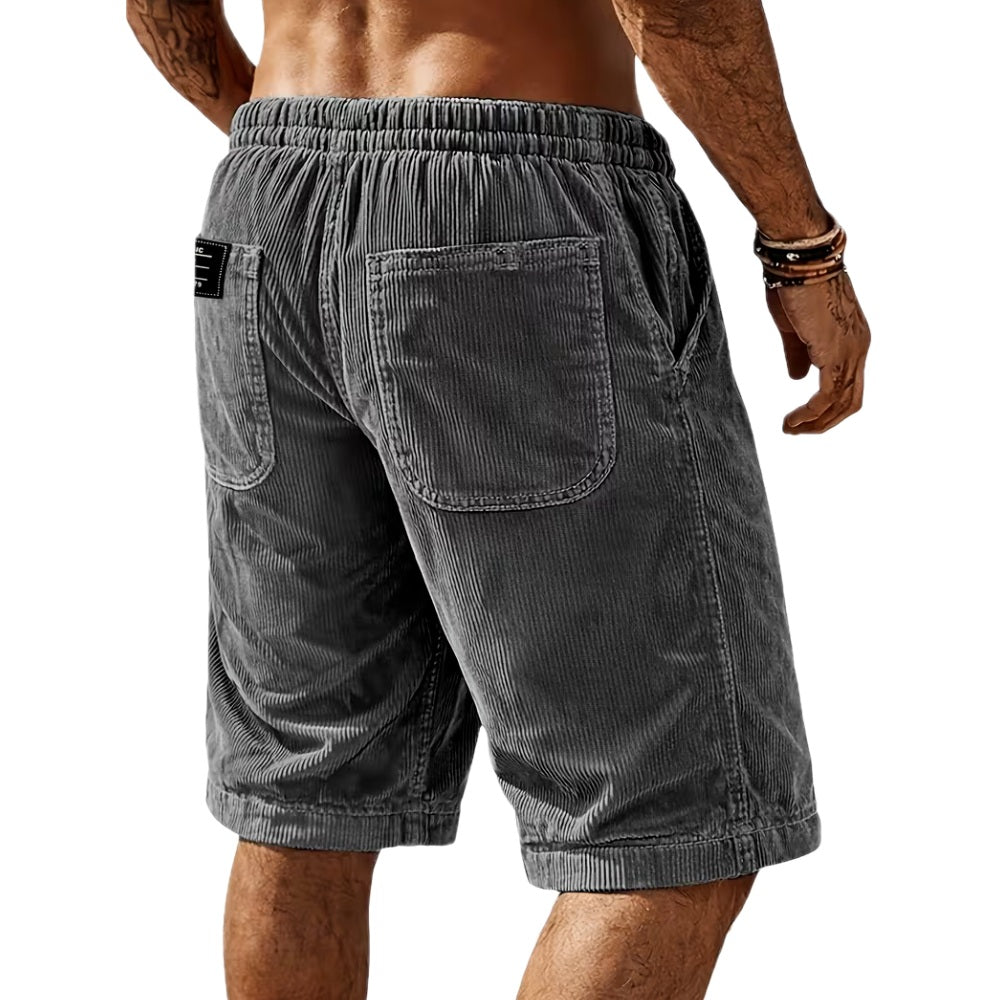 Declan Rhys Everett Shorts - Grey - view 1