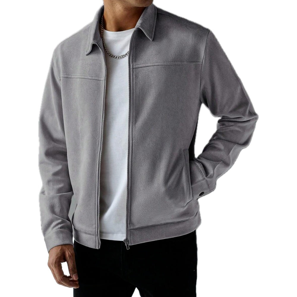 Dorian Hayes Cropped Jacket - Grey - view 1