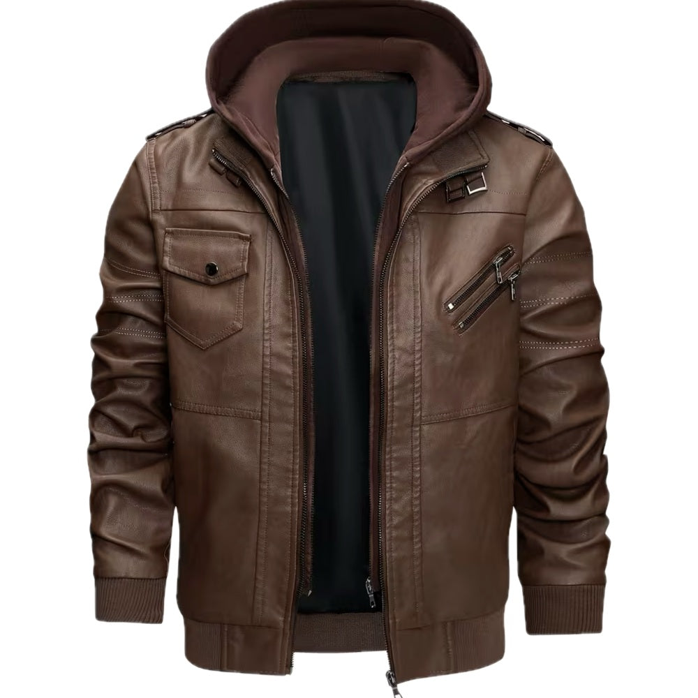 Dorian Hugo Seth Jacket - Brown - view 1