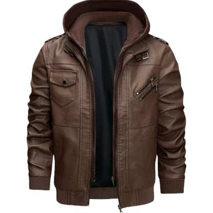 Dorian Hugo Seth Jacket - Brown - view 1