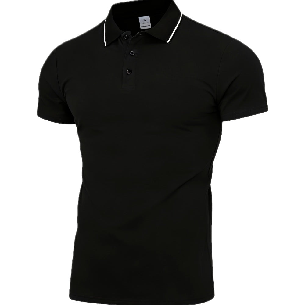Dorian Miles Striped Shirt - Black - view 1