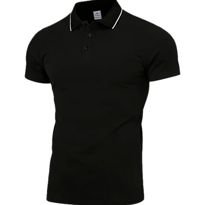 Dorian Miles Striped Shirt - Black - view 1