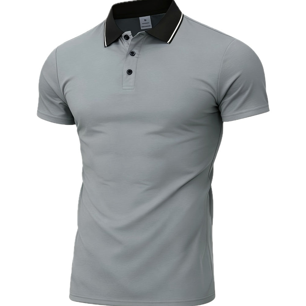Dorian Miles Striped Shirt - Grey - view 1