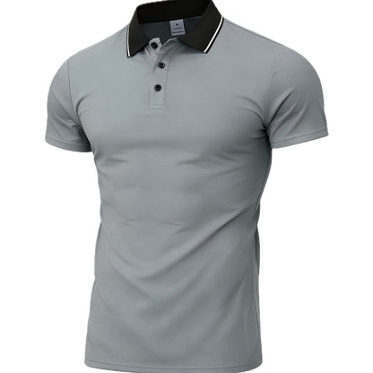 Dorian Miles Striped Shirt - Grey - view 1