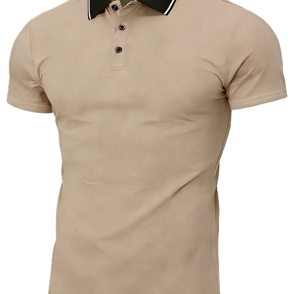 Dorian Miles Striped Shirt - Khaki - view 1
