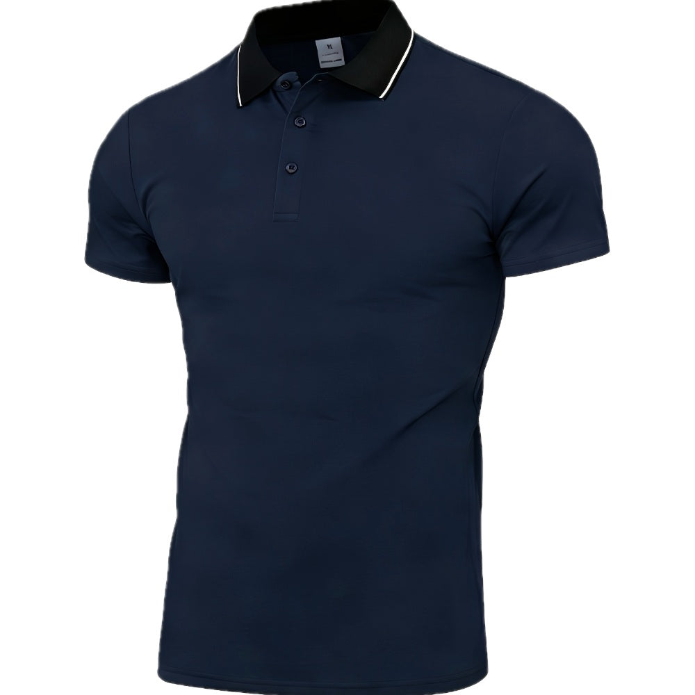 Dorian Miles Striped Shirt - Navy - view 1