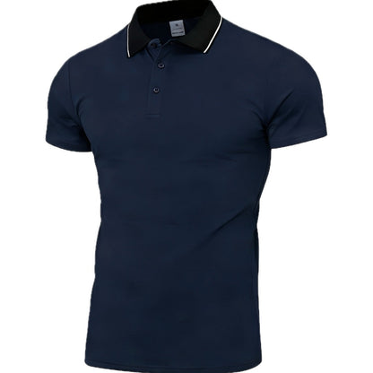 Dorian Miles Striped Shirt - Navy - view 1