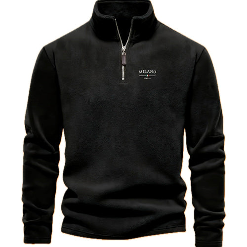 Dorian Vale Quarter-Zip Jacket - Black - view 1