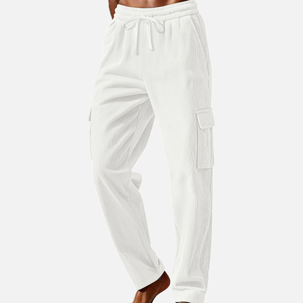 Drew Mason Cargo Pants - White - view 1
