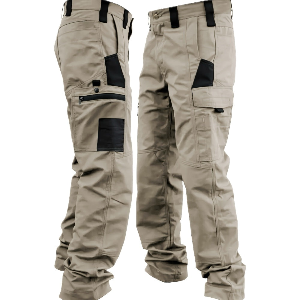 Duncan Ivor Cargo Pants - Khaki - view 1