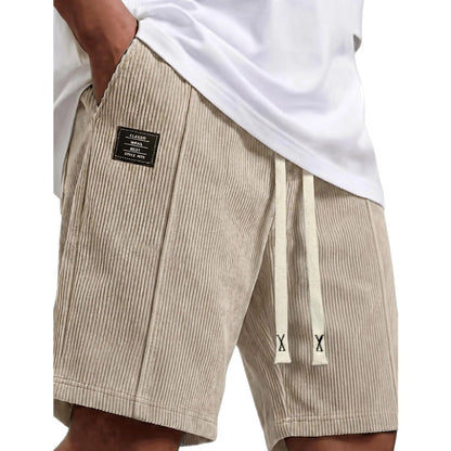 Dylan Mercer Lace-Up Shorts - Khaki - view 1
