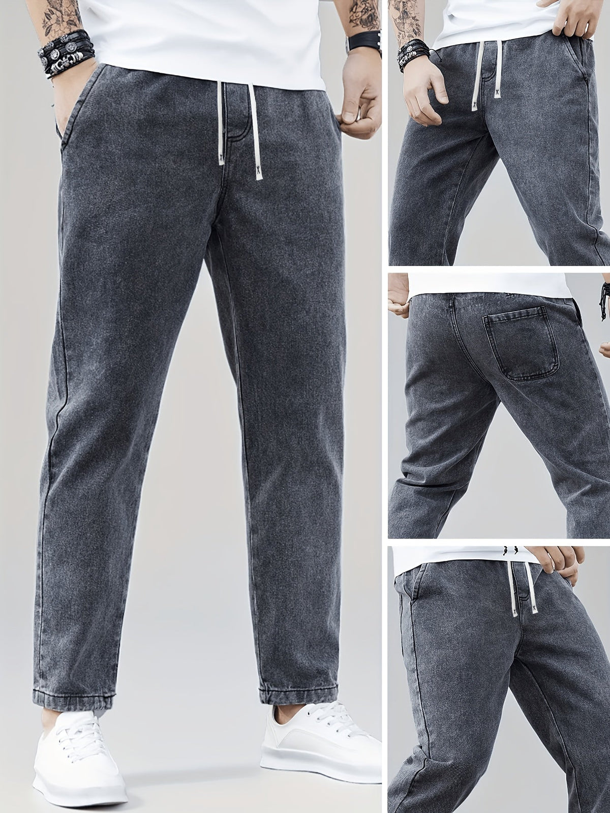 Eamon Philip Nash Trousers - Grey - view 1