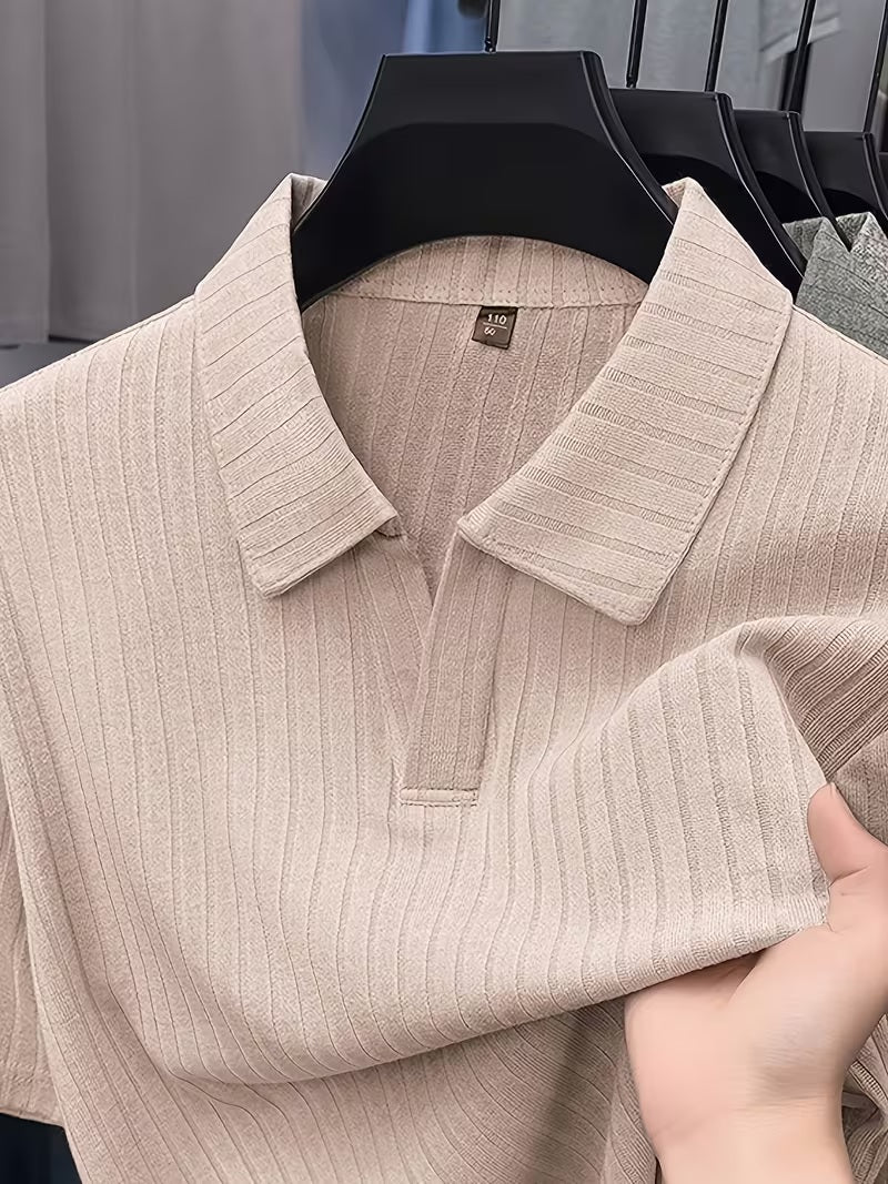 Edwin Rafael Polo Shirt - Khaki - view 1