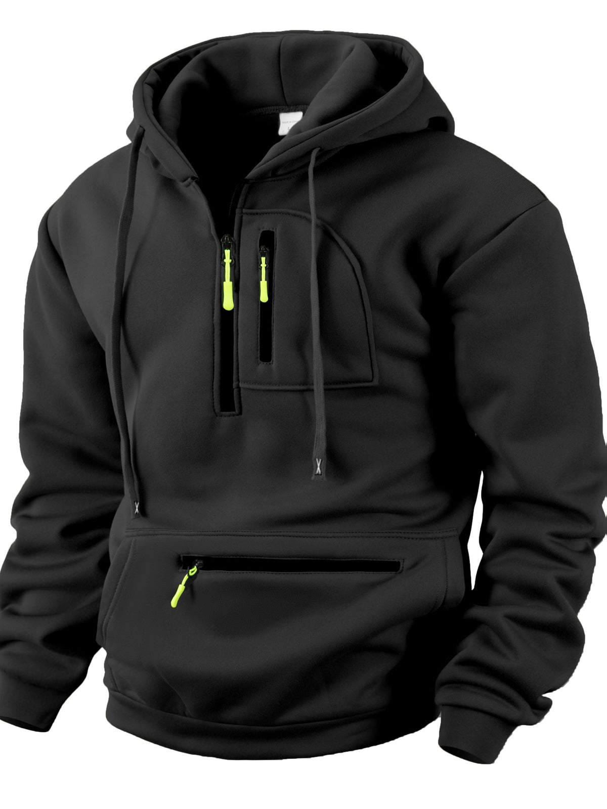 Elio Raymond Mark Hoodie - Black - view 1