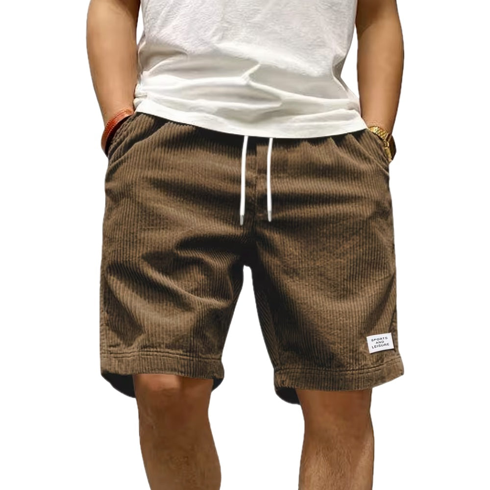 Elliot Mercer Athletic Shorts - Brown - view 1