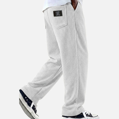 Elliot Vance Waffle Pants - White - view 1