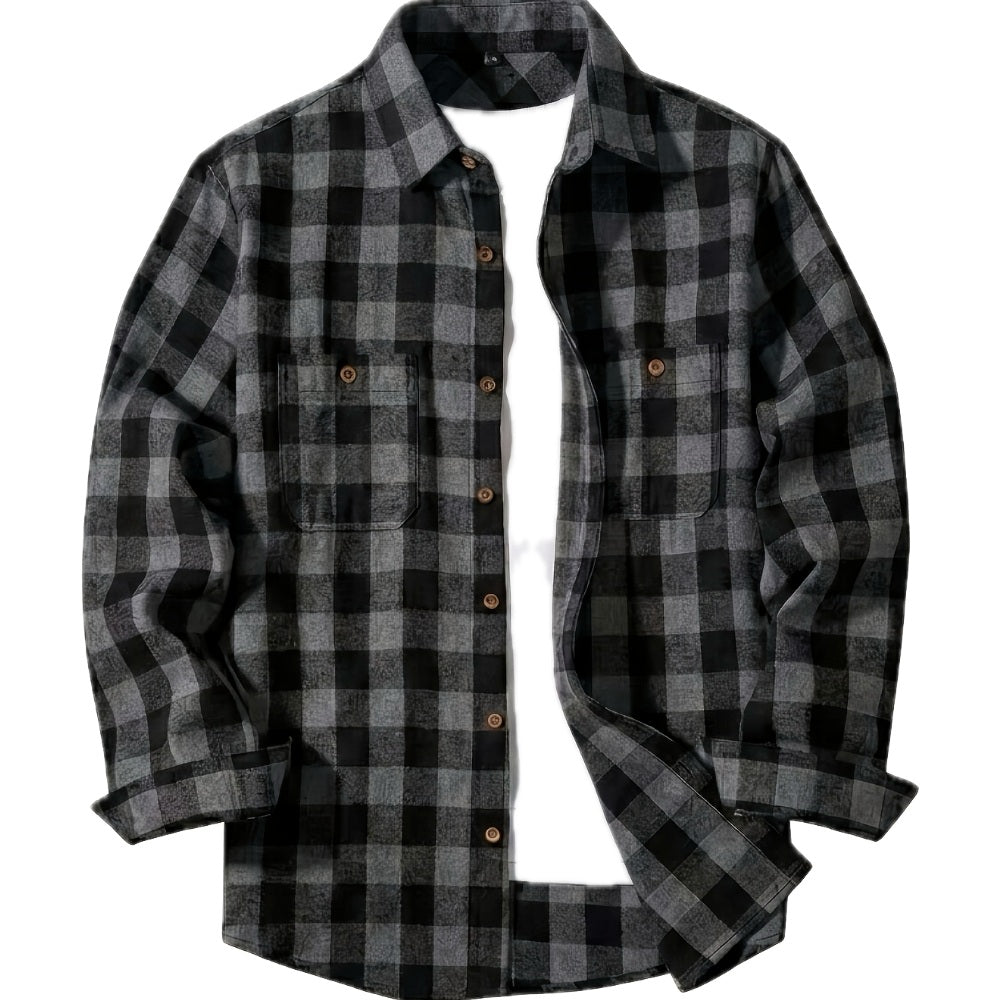 Emerson Blake Button-Up Shirt - Grey - view 1