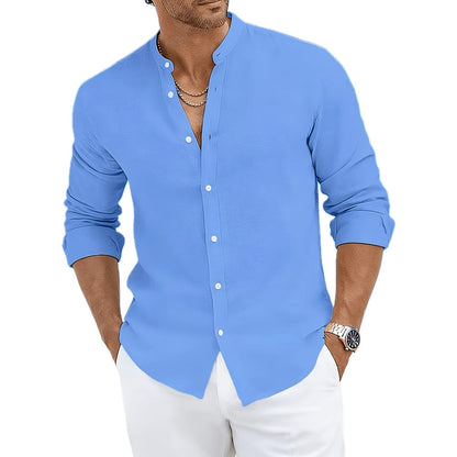 Emmett Lane Button-Up Shirt - Blue - view 1